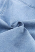 'Sable' Snap Down Denim Jacket - Celes Fashion